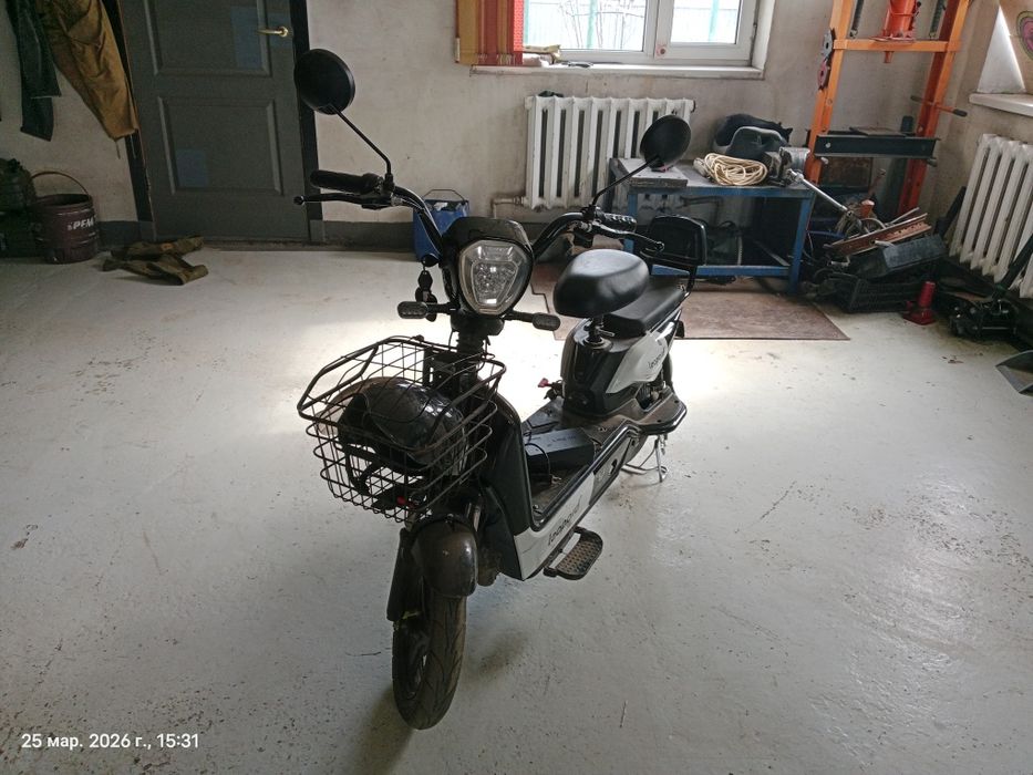 Электро мопед леопард про