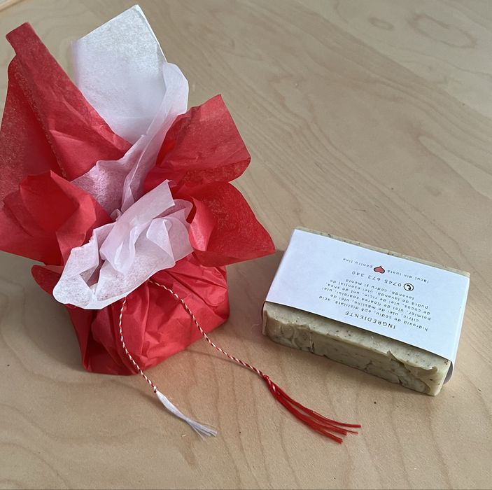 Martisor! Sapun artizanal 100% natural - lavanda