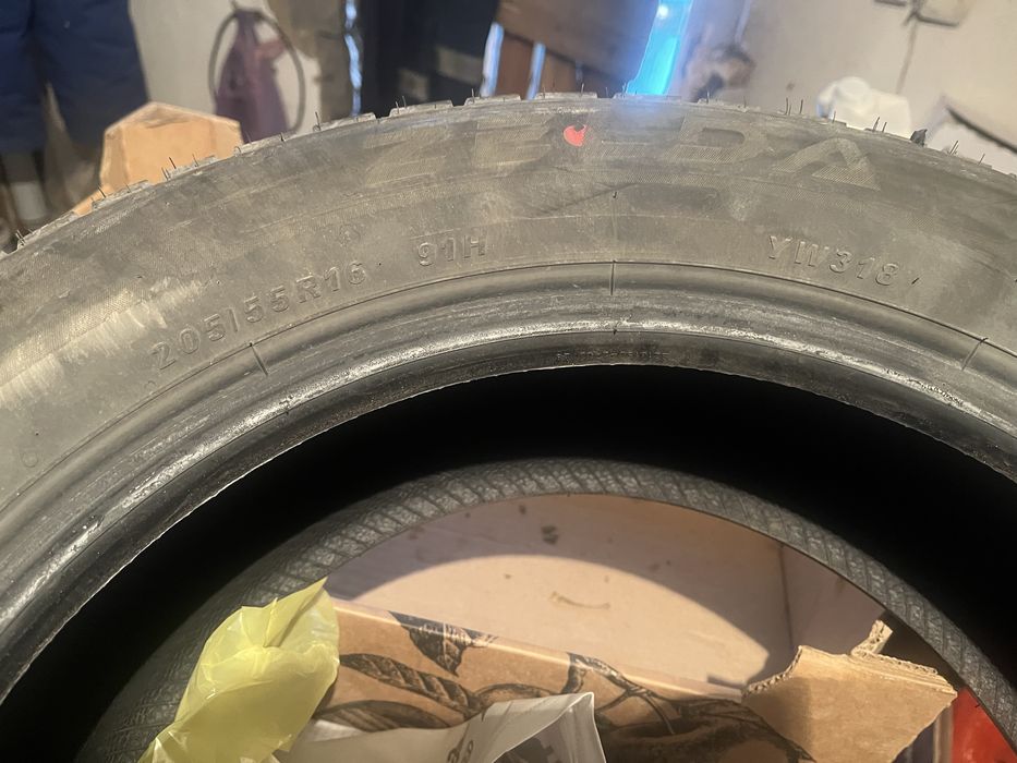 Зимный шины 205/55/16