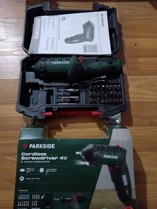 Электро отвёртка Parkside