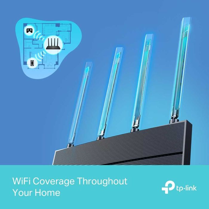 TP-Link Archer AX12/AX1500 Dual-Band Wi-Fi 6 Роутер (Router) 1.4