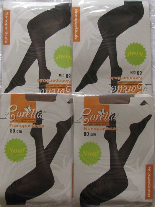 Pachet 2 colanti premium 80 den cu nanoparticule de argint