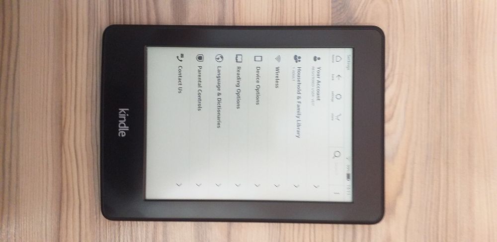 Amazon Kindle Paperwhite  DP75SDI 6" Wi-Fi Black eBook Reader