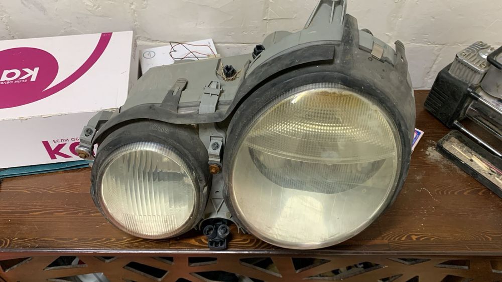 Фара w210 рестайлинг левая