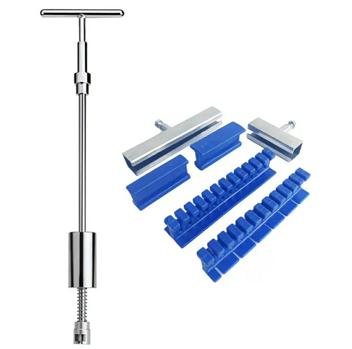 Kit Profesional indreptare tabla , 24 piese kit complet reparatie caroserie lovituri grindina bara usa capota elemente infundate aripa hayon plafon