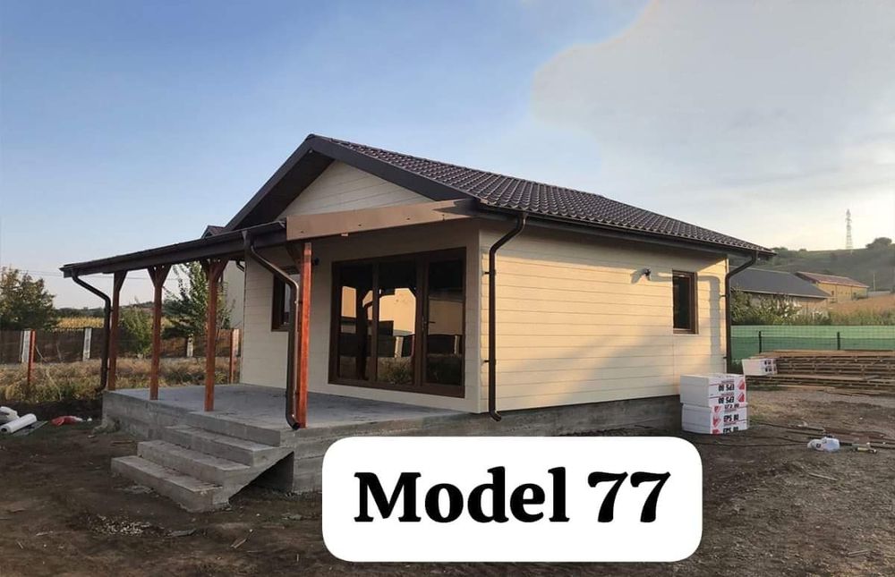 Case modulare, Din panouri sandwich Accept variante Auto