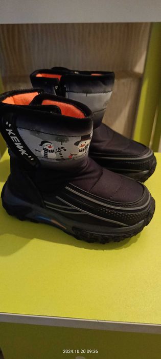 Сапоги зимние мальчик