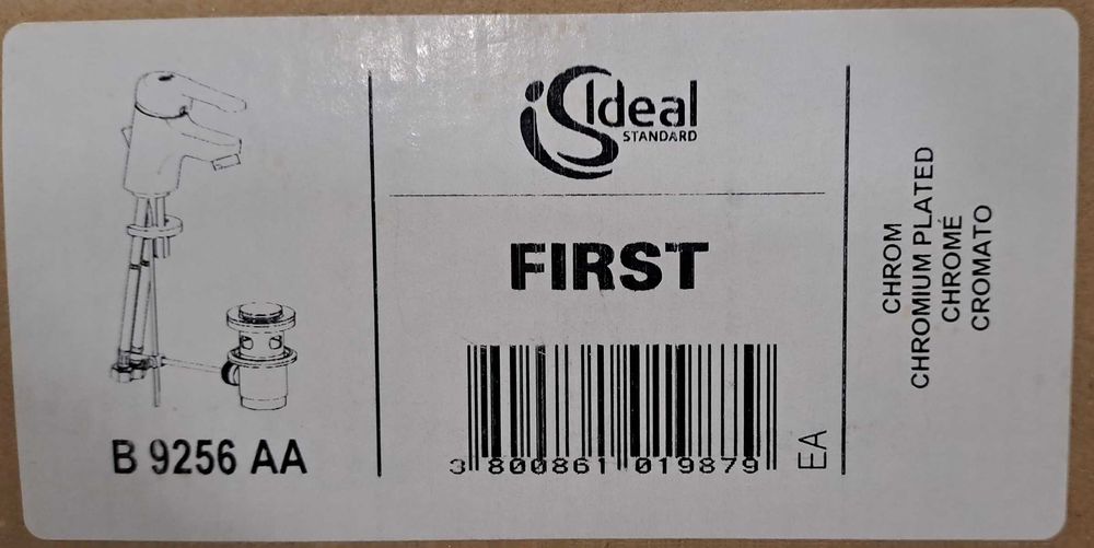 Смесител за мивка + сифон. Стоящ монтаж. Идеал Стандарт