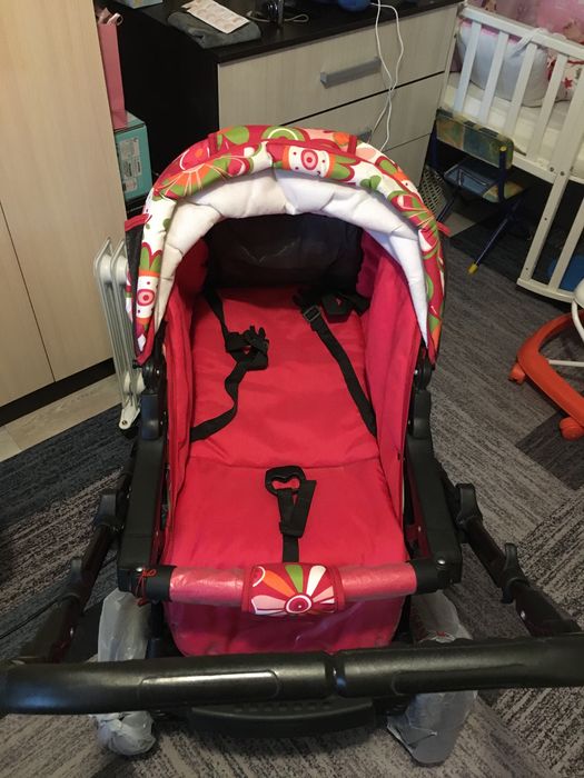 Коляска+сумка+люлька