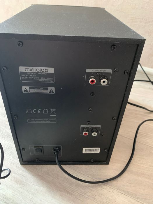 Колонки и сабвуфер Microlab