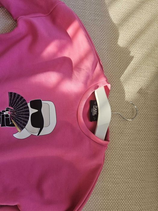 Детски момичешки суитшърт Karl Lagerfeld 138 см