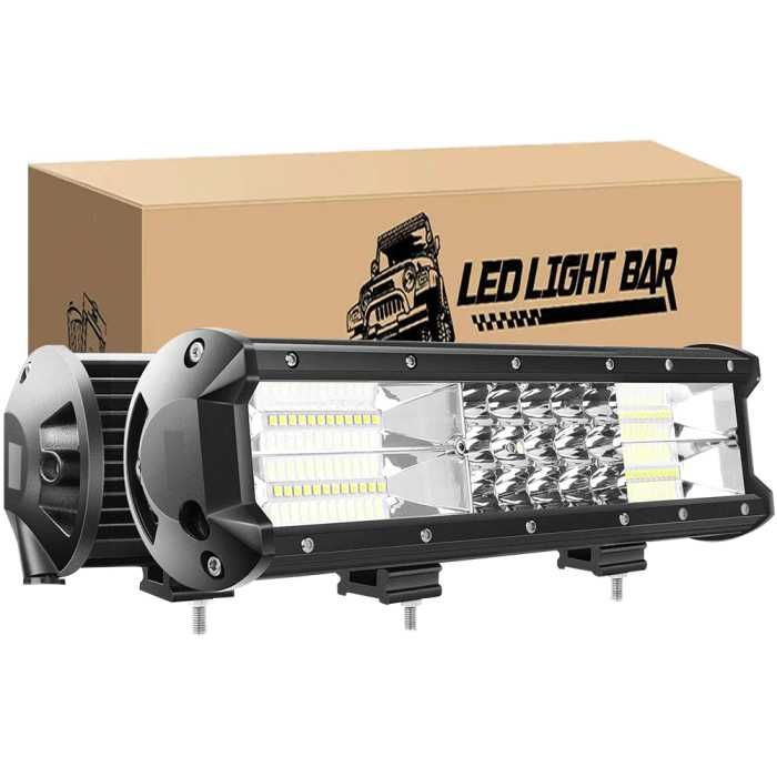 TRANSPORT GRATUIT LED BAR 180W 30cm Combo New Delta 12600LM