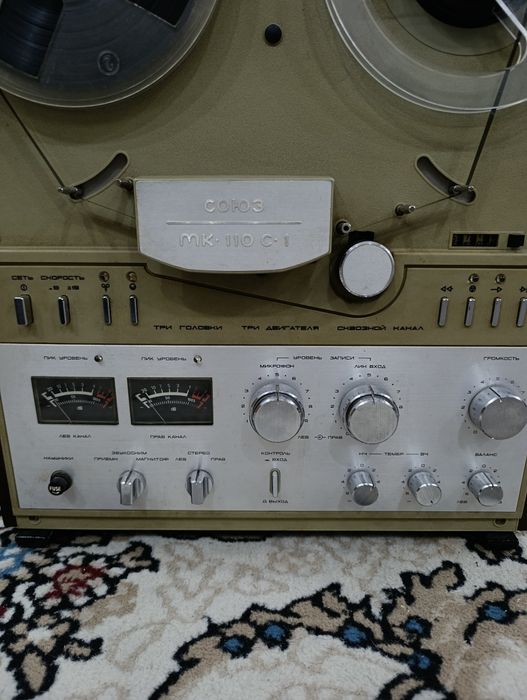 Магнитофон союз мк 110 с 1