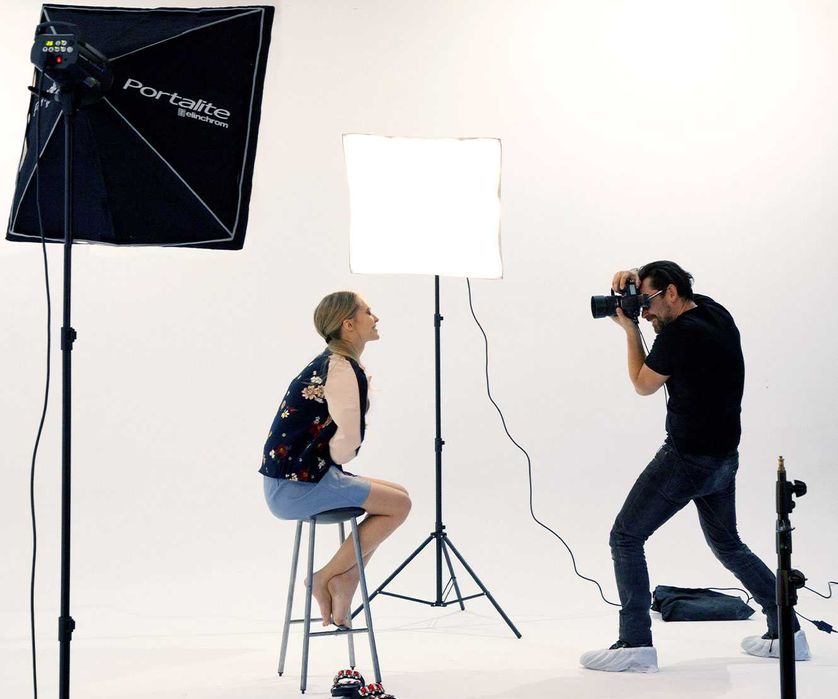 Kit complet Elinchrom D-Lite RX4 To Go - blitzuri, softboxuri, stative