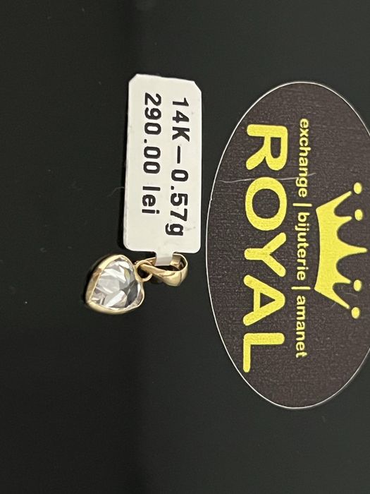 Bijuteria Royal CB : Pandant aur 14K 585  0,57 grame