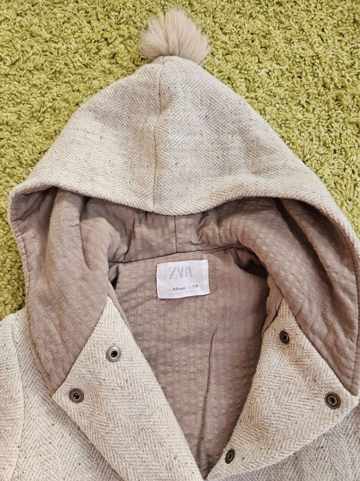 Paltonas zara 110 cm 4-5 ani