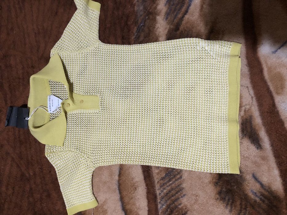 Bottega Veneta — вязаное поло Fishnet Knit