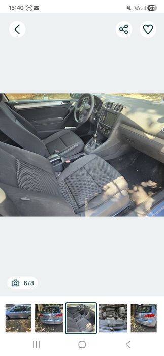 Golf 6 1.4 80cp gpl  functional VAND SAU DEZMEMBREZ