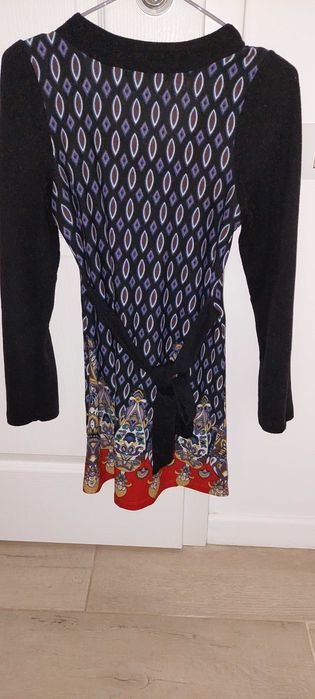 Rochie cu cordon in talie