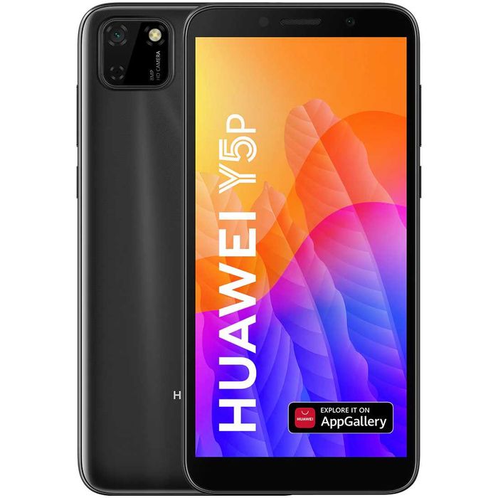 Huawei Y5P Dual Sim memorie 32GB display 5.4" 4G Negru Sigilat Midnight Black Nou