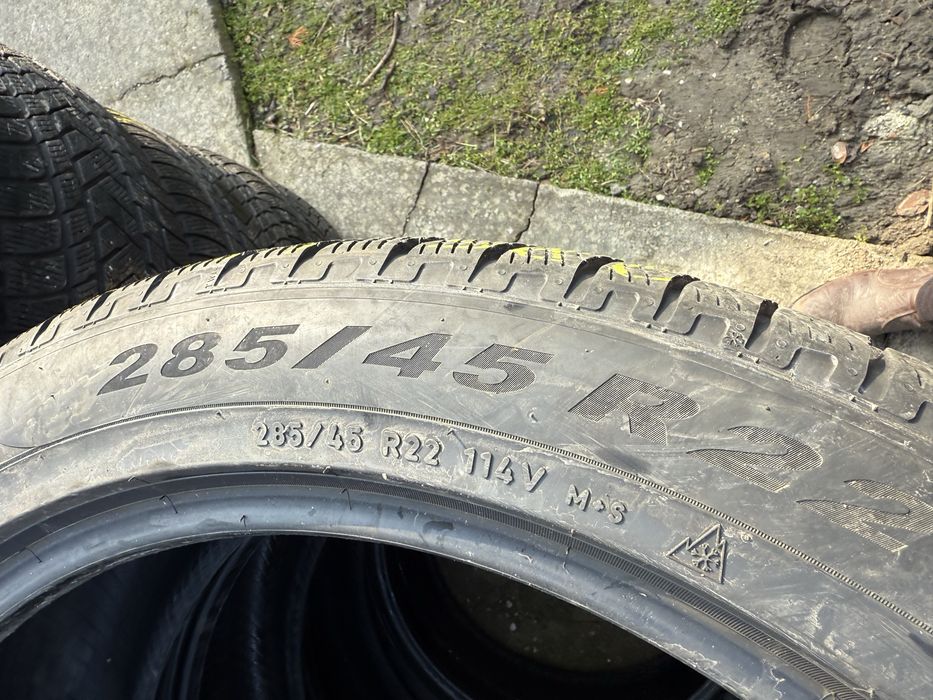 285/45/22”Set 4 buc PIRELLI SCORPION dot 2023.anv M+S Iarnă.Impecabile