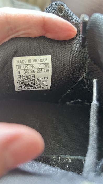 Adidași/Sneakers HOOPS 3.0 MID GW3020 Negru