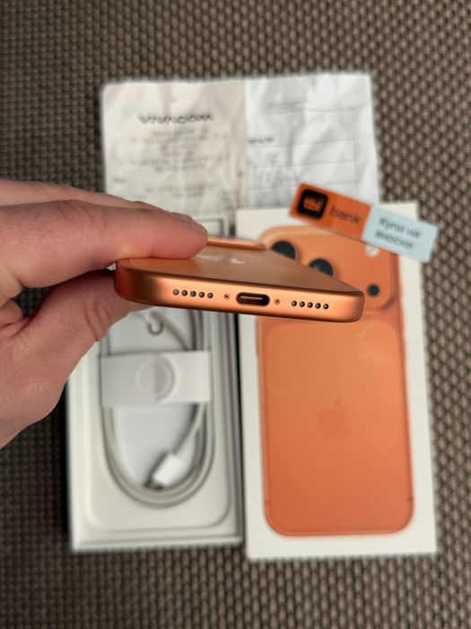 КАТО НОВ*Iphone 17 Pro*ЛИЗИНГ  41€/м 256GB Orange айфон 17 про оранжев