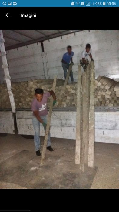 Șpalieri șeranpoi de beton armat