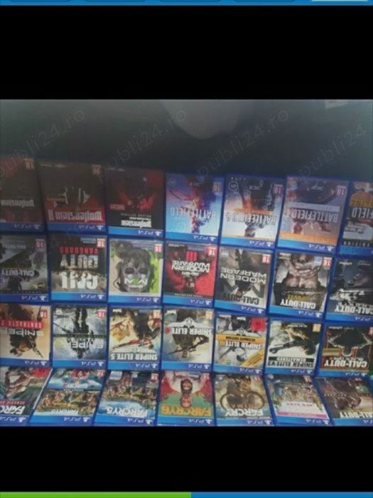 Vand Jocuri PS4 la bucata sau toate la 9999 ron