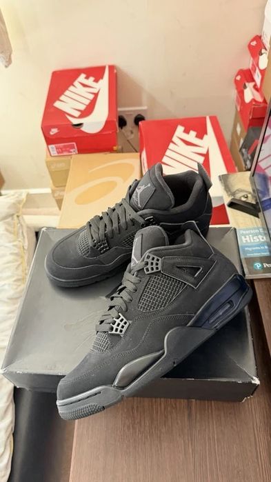 Nike Jordan 4 Black Cat 36-46 (Livrare cu verificare)