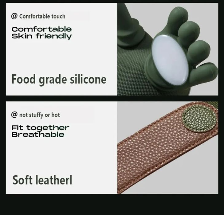 ЧИСТО НОВ Масажор за врата и рамене – безжичен, 3 нива