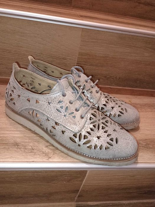 Дамски обувки естествена кожа Gracia