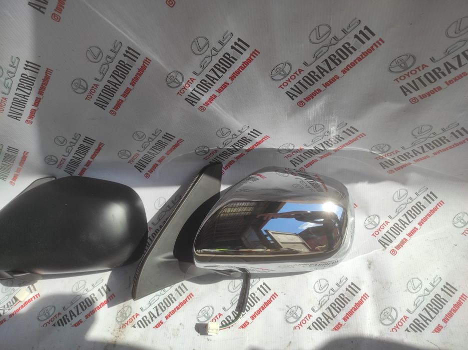 Зеркало левое хром Prado120