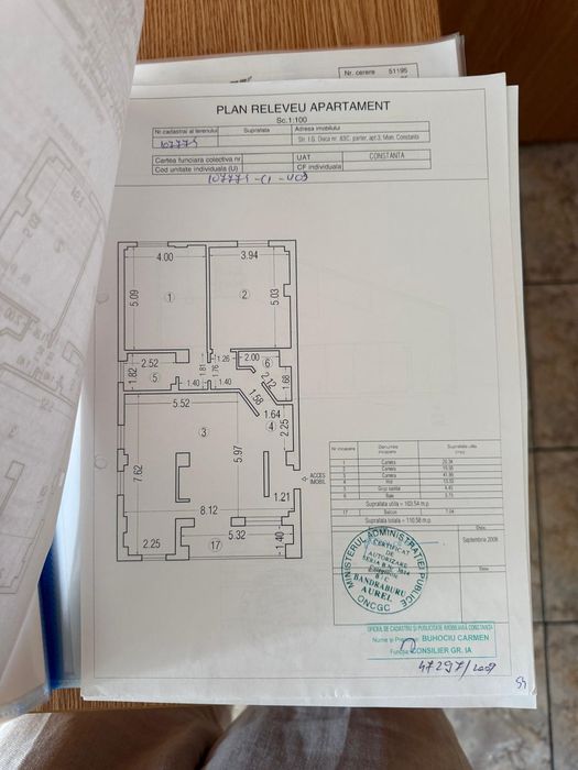 Direct proprietar, Apartament 3 camere.