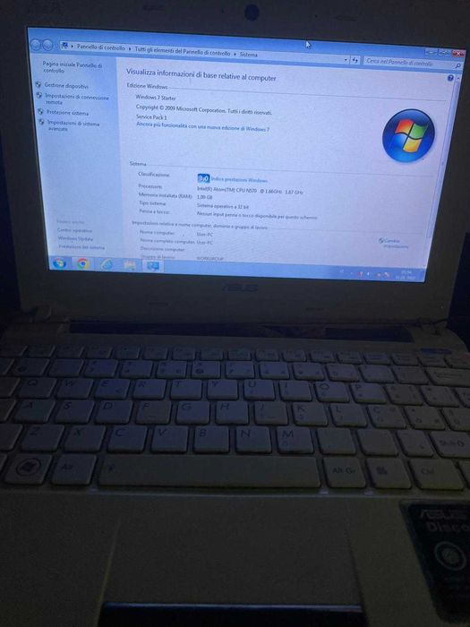 Laptop ASUS Eee PC X101H