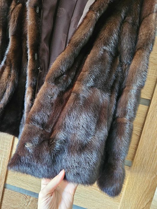 Шуба норковая натуральная