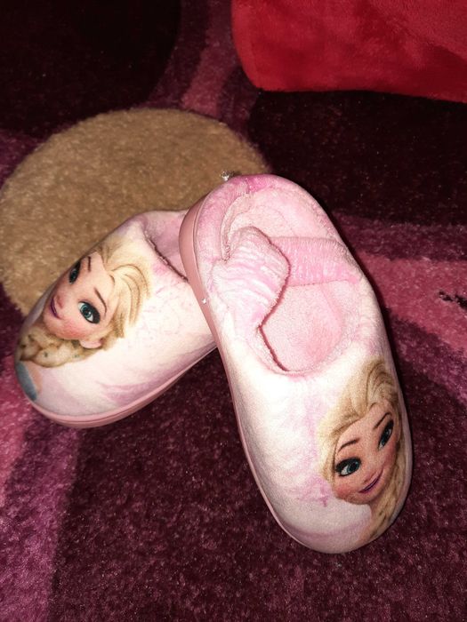 Papuci de casa Elsa roz