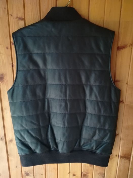 Vestă nouă piele bărbați Alexco M