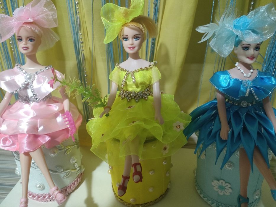 Кукла шкатулка для маленьких принцесс