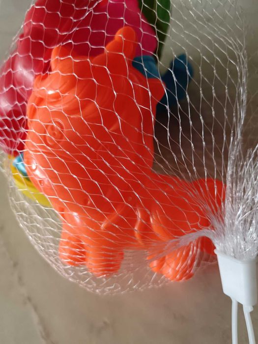 Количка с играчки за плаж и пясък.Нов детски конструктор Кухня.