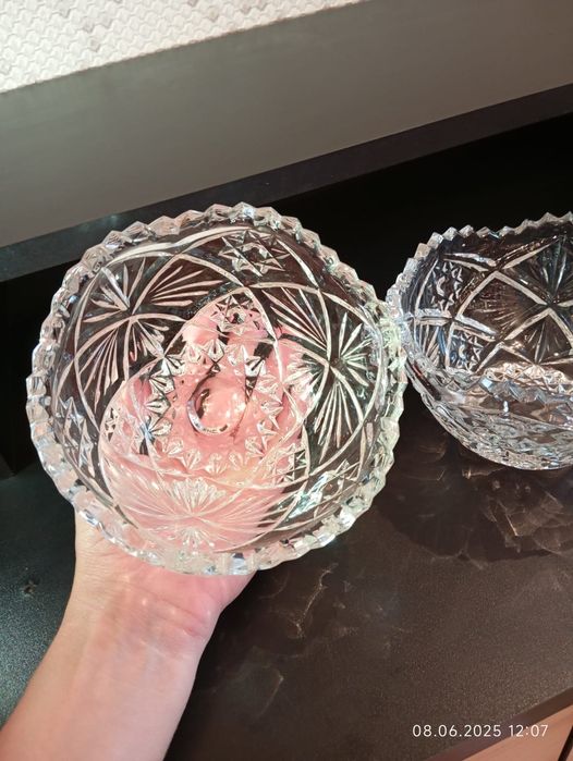 Салатницы хрусталь