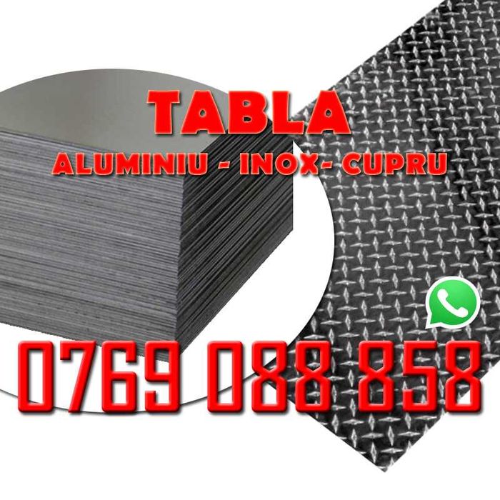 Tabla aluminiu, inox, cupru - Striata, Decapata, Perforata - Sector 2