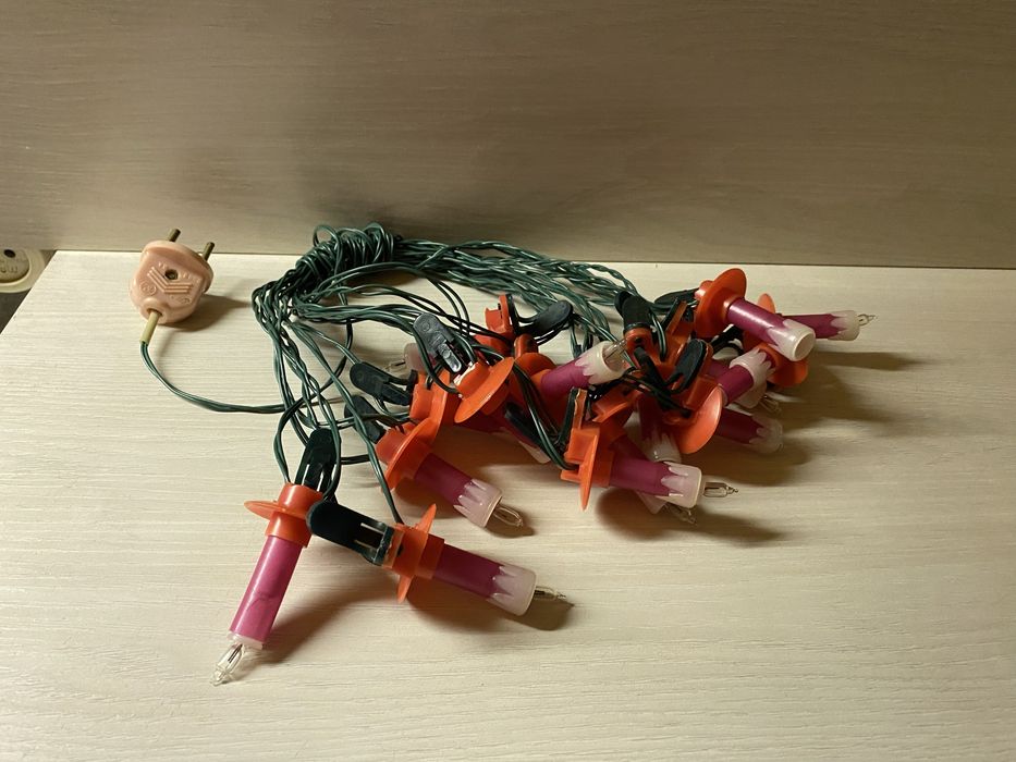 Продам новогодние гирлянды ссср