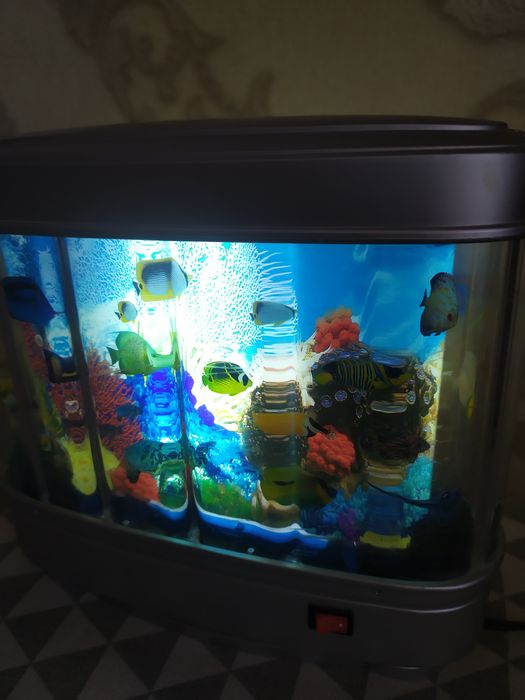 Продам светильник -аквариум