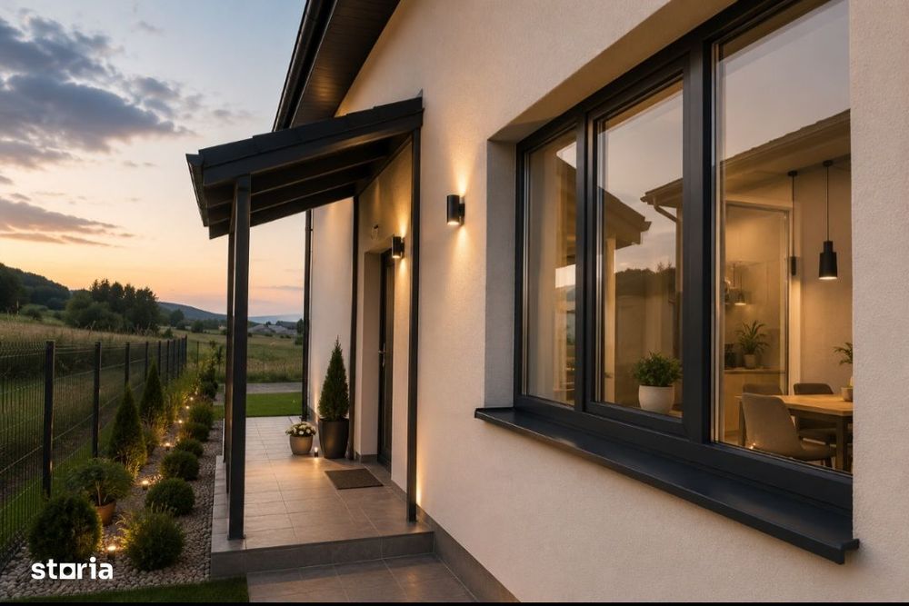 Casă tip duplex modernă în Sângeorgiu , confort, spațiu și eleganță