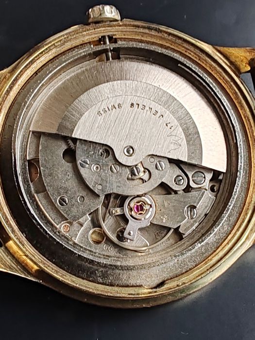 Ceas Vialux Automatic 25 rubine, 38,5 mm Funcționează Impecabil!