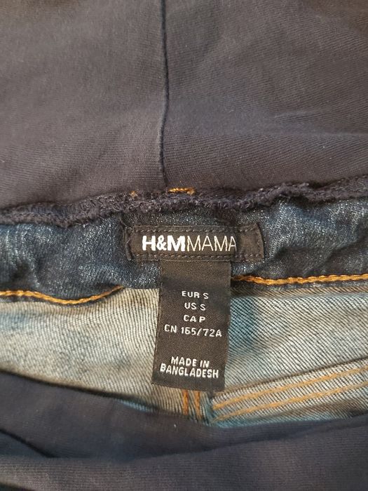 Лятна дънкова пола за бременни H&M Mama размер S