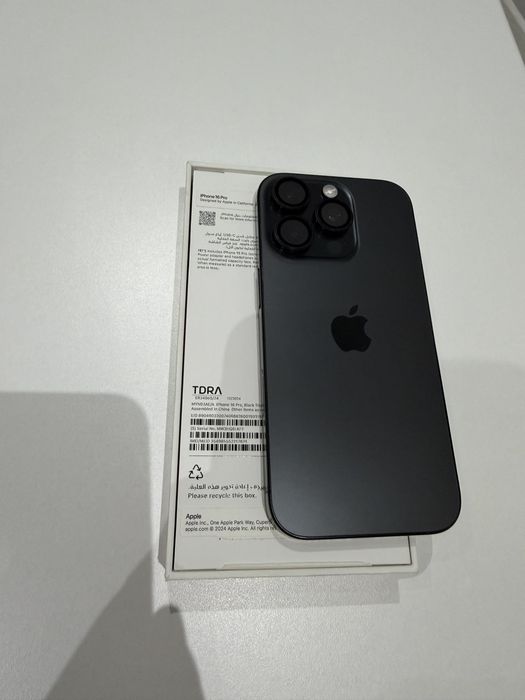 Iphone 16 Pro Black Titanium 256