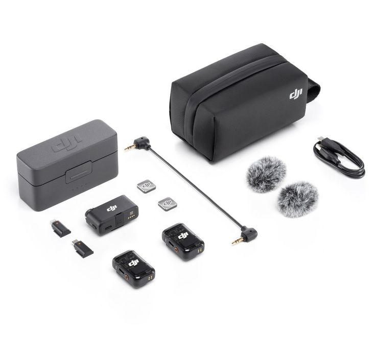 Микрофон DJI mic 2 (полный комплект)