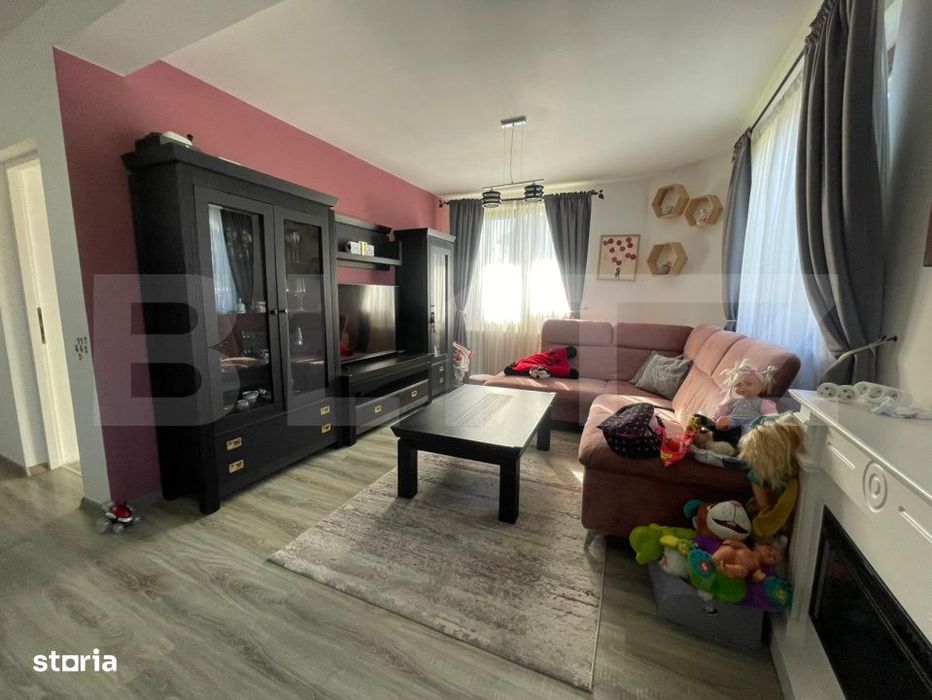 Casa familiala bine compartimentata cu garaj dublu